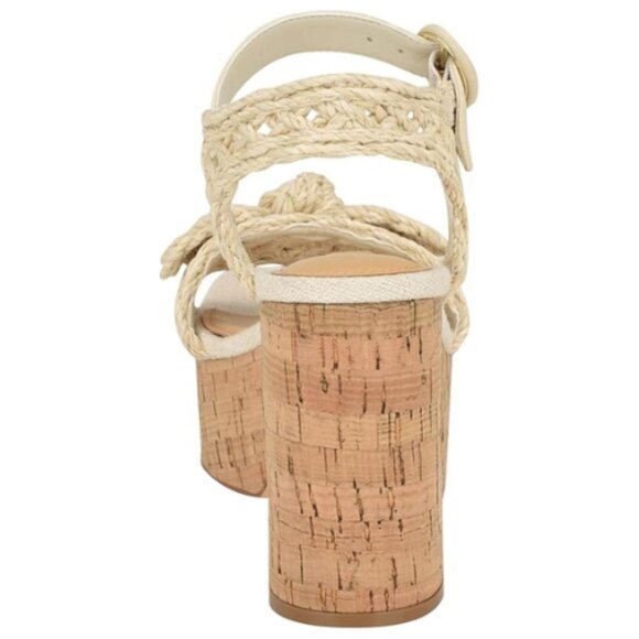 Nine West Women's Comiele Platform Sandal Size 10 M, IVORY 150 - Picture 5 of 6